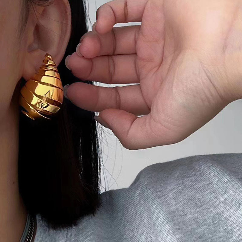 Sublimis hoopdrop earrings
